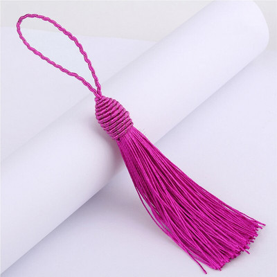 12 bucăți 14 cm culoare spirală pălărie ciucuri pandantiv bricolaj artizanat haine cercei materiale textile pentru acasă agățați materiale picături breloc franjuri