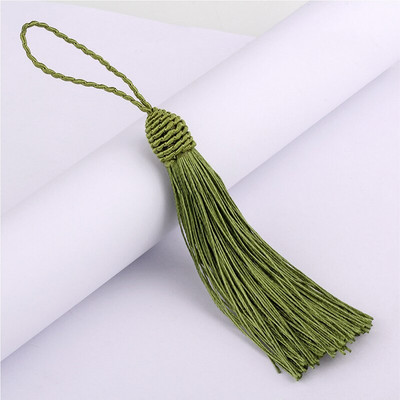 12 bucăți 14 cm culoare spirală pălărie ciucuri pandantiv bricolaj artizanat haine cercei materiale textile pentru acasă agățați materiale picături breloc franjuri