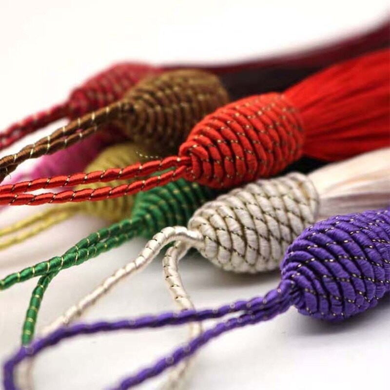 12 bucăți 14 cm culoare spirală pălărie ciucuri pandantiv bricolaj artizanat haine cercei materiale textile pentru acasă agățați materiale picături breloc franjuri