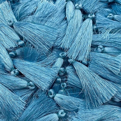 20 ks/sada polyesterových strapcov, strapcov, šijacích záclon, doplnkov na kľúče, prívesku na mobil, strapcov na výrobu šperkov