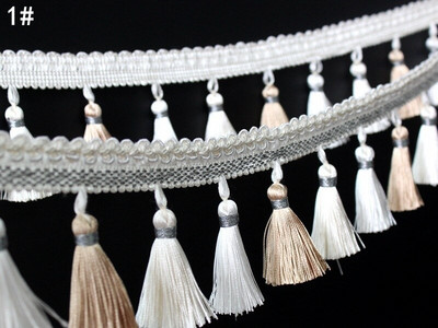 50 CM100 CM pikkus 80 MM lai kardina ääris Tutt narmas trimmiv pits DIY Ladina kleit Lavarõivad Aksessuaarid Pitsilint