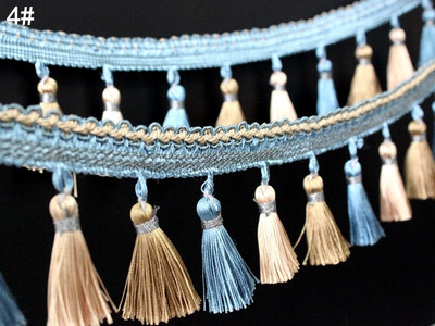 50 CM100 CM pikkus 80 MM lai kardina ääris Tutt narmas trimmiv pits DIY Ladina kleit Lavarõivad Aksessuaarid Pitsilint