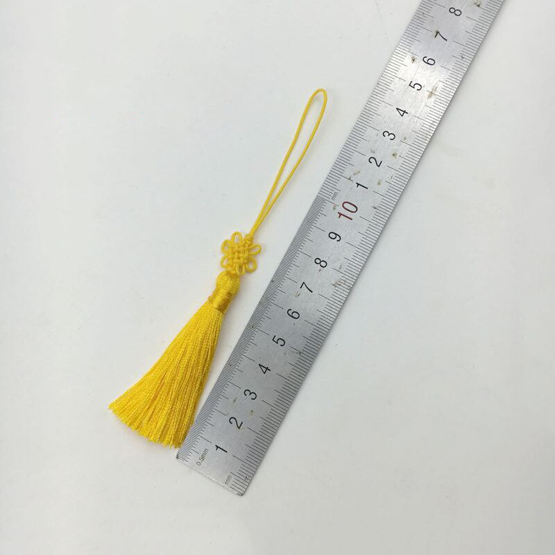 10 buc. Nod chinezesc retro, mărgele de frânghie, ciucuri, franjuri, bricolaj, artizanat, ornamente, marcaj, bijuterii, pliculețe, accesorii pentru agățarea mașinii