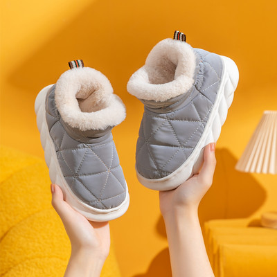 Dječje papuče za djevojčice s grubim potplatom i toplom postavom