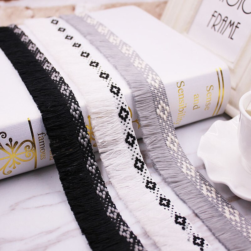 1jard/partiit pitsitutt Lint puuvillased tutid ääristamine narmad tutipits voodiriiete õmblemiseks kardinad isetegemise tarvikud Dekoor