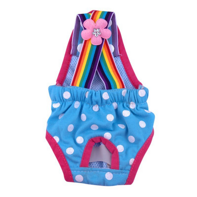 Dots Lemmiklooma koera lühikesed püksid mähkmed sanitaar-füsioloogilised püksid pestavad naiste lühikesed aluspüksid menstruatsiooni aluspesu püksid