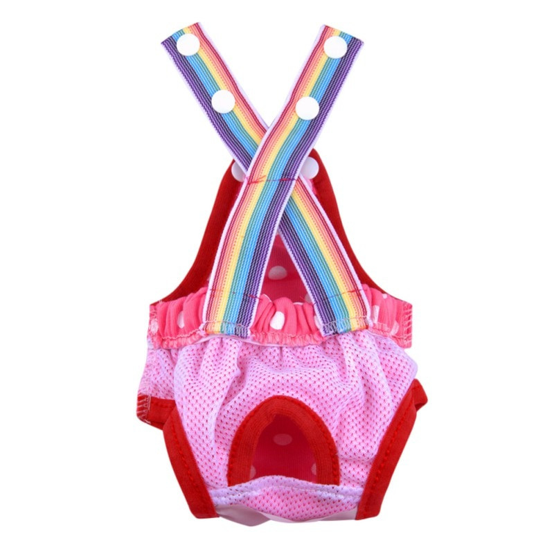 Dots Lemmiklooma koera lühikesed püksid mähkmed sanitaar-füsioloogilised püksid pestavad naiste lühikesed aluspüksid menstruatsiooni aluspesu püksid