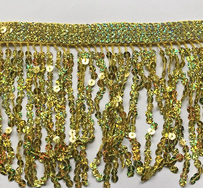 Πλάτος 30 εκ. glitter 7 χιλιοστά παγιέτες Φούντα Κρόσια Κόψιμο Δαντέλα ύφασμα Latin φούστες χορού ενδύματα DIY Αξεσουάρ FH23