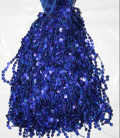 Πλάτος 30 εκ. glitter 7 χιλιοστά παγιέτες Φούντα Κρόσια Κόψιμο Δαντέλα ύφασμα Latin φούστες χορού ενδύματα DIY Αξεσουάρ FH23