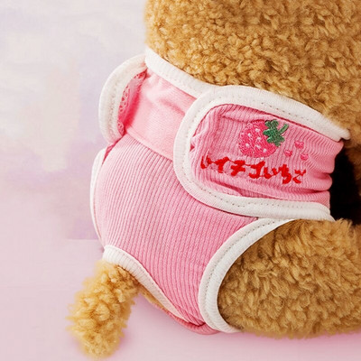 Koerte lühikesed püksid Lemmiklooma füsioloogilised püksid Multikad Tikand Pestav Kutsikas Kassipoeg Emane Koer Mähkmed Menstruatsioonipesu Lemmikloomatarbed