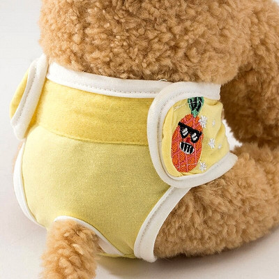 Koerte lühikesed püksid Lemmiklooma füsioloogilised püksid Multikad Tikand Pestav Kutsikas Kassipoeg Emane Koer Mähkmed Menstruatsioonipesu Lemmikloomatarbed