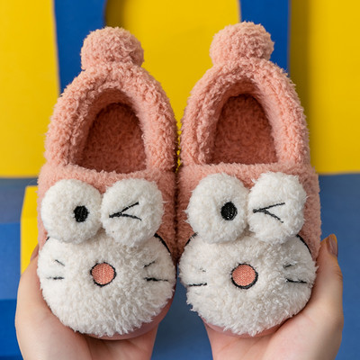 Papuci eleganti pentru fete cu element 3D