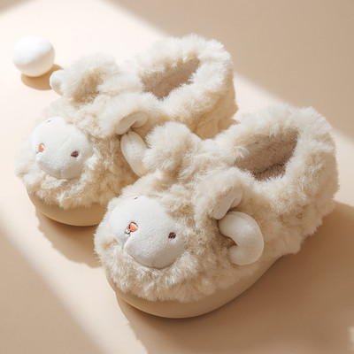 Papuci eleganti pentru fete cu element 3D