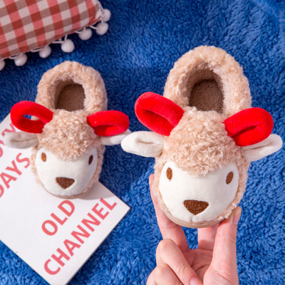 Papuci eleganti pentru fete cu element 3D