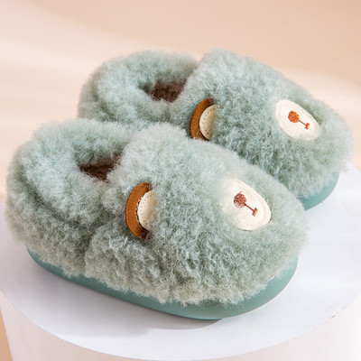 Papuci eleganti pentru fete cu element 3D