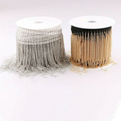 Ресни от медни мъниста Ресни за танцово облекло Модни костюми Ресни Направи си сам Консумативи за шиене