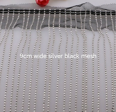 Ресни от медни мъниста Ресни за танцово облекло Модни костюми Ресни Направи си сам Консумативи за шиене