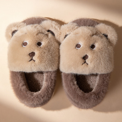 Detské zimné papuče pre dievčatá