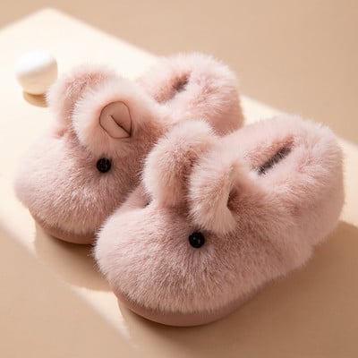 Detské zimné papuče pre dievčatá