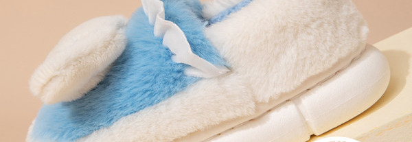 Detské zimné papuče pre dievčatá