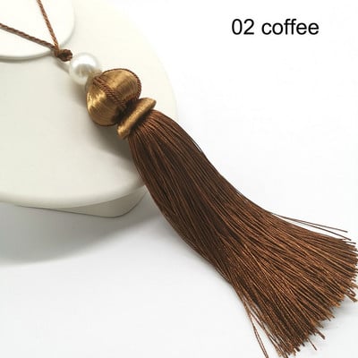 Strapce na záclony v európskom štýle, polyesterové veľké strapce, 30 cm hodvábne strapce, dekoratívne strapce, DIY na remeslá, doplnky na záclonové volány