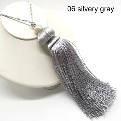 Strapce na záclony v európskom štýle, polyesterové veľké strapce, 30 cm hodvábne strapce, dekoratívne strapce, DIY na remeslá, doplnky na záclonové volány