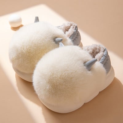 Detské plyšové papučky pre dievčatá