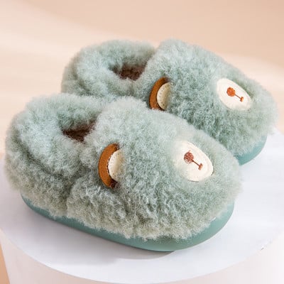 Detské plyšové papučky pre dievčatá