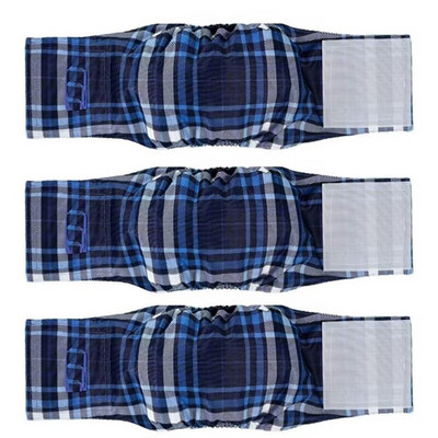 Opakovane použiteľné hygienické nohavičky pre psov, spodná bielizeň, látkové plienky, fyziologické toaletné tréningové nohavičky, plienky pre domáce zvieratá, šortky 3 ks/balenie