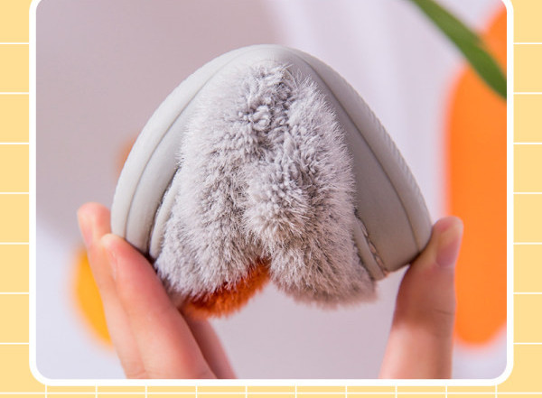 Papuci de iarna pentru fete cu efect 3D