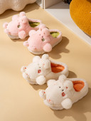 Žieminės šlepetės mergaitėms su 3D elementu