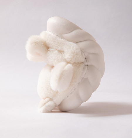 Žieminės šlepetės mergaitėms su 3D elementu