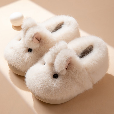 Tüdrukute vabaaja sussid - kõrvadega