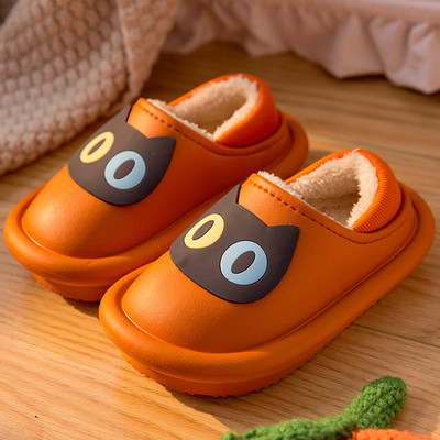 Papuci de iarna pentru copii cu puf interior