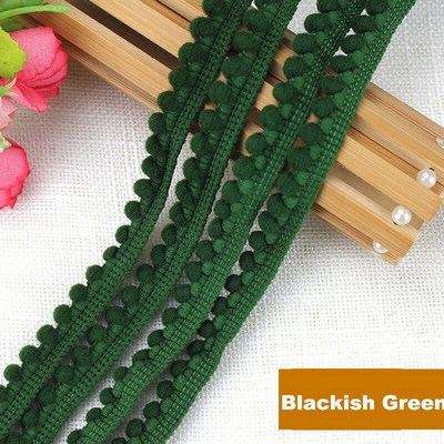 1-10 Yards Pom Pom Trim Ball Ribbon MINI Tkanina Pearl Pompon Resice Vrpca Šivanje Čipka Kintted Tkanina Ručno izrađeni dodaci za rukotvorine