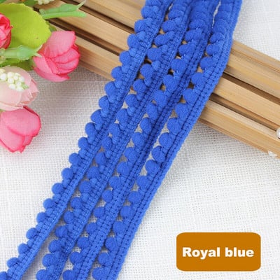 1-10 Yards Pom Pom Trim Ball Ribbon MINI Tkanina Pearl Pompon Resice Vrpca Šivanje Čipka Kintted Tkanina Ručno izrađeni dodaci za rukotvorine