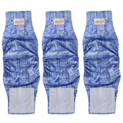 Ohbabyka 3-balenie plienok pre psov, fyziologické hygienické šortky pre psov, spodná bielizeň, nohavičky pre psov