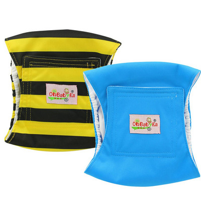 Ohbabyka 3-balenie plienok pre psov, fyziologické hygienické šortky pre psov, spodná bielizeň, nohavičky pre psov