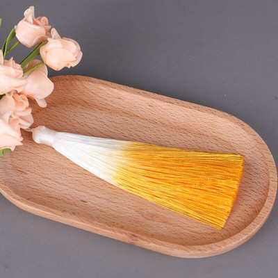 3 tk 13 cm rippuv köis siid meisterdamiseks võtmehoidja kõrvarõnga konksud ripatsid ehete valmistamise tarvikud aksessuaarid gradient tuti narmad