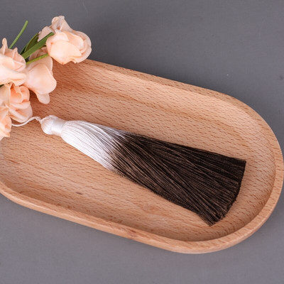 3 tk 13 cm rippuv köis siid meisterdamiseks võtmehoidja kõrvarõnga konksud ripatsid ehete valmistamise tarvikud aksessuaarid gradient tuti narmad