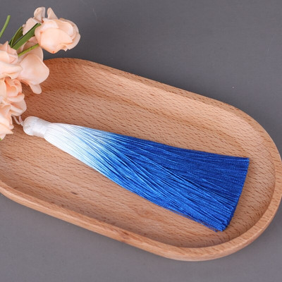 3 tk 13 cm rippuv köis siid meisterdamiseks võtmehoidja kõrvarõnga konksud ripatsid ehete valmistamise tarvikud aksessuaarid gradient tuti narmad