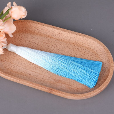 3 tk 13 cm rippuv köis siid meisterdamiseks võtmehoidja kõrvarõnga konksud ripatsid ehete valmistamise tarvikud aksessuaarid gradient tuti narmad