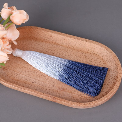 3 tk 13 cm rippuv köis siid meisterdamiseks võtmehoidja kõrvarõnga konksud ripatsid ehete valmistamise tarvikud aksessuaarid gradient tuti narmad