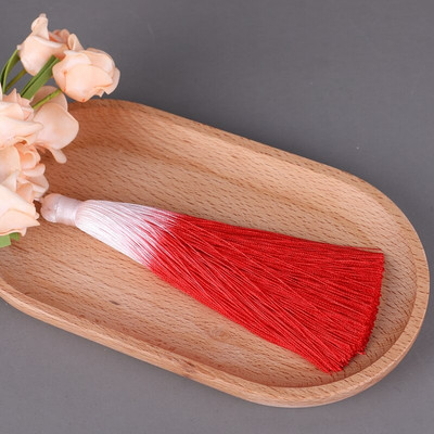 3 tk 13 cm rippuv köis siid meisterdamiseks võtmehoidja kõrvarõnga konksud ripatsid ehete valmistamise tarvikud aksessuaarid gradient tuti narmad