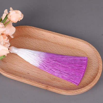 3 tk 13 cm rippuv köis siid meisterdamiseks võtmehoidja kõrvarõnga konksud ripatsid ehete valmistamise tarvikud aksessuaarid gradient tuti narmad