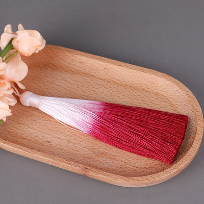 3 tk 13 cm rippuv köis siid meisterdamiseks võtmehoidja kõrvarõnga konksud ripatsid ehete valmistamise tarvikud aksessuaarid gradient tuti narmad