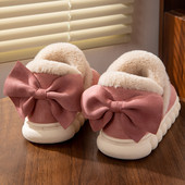 Detské papučky pre dievčatá so stuhou