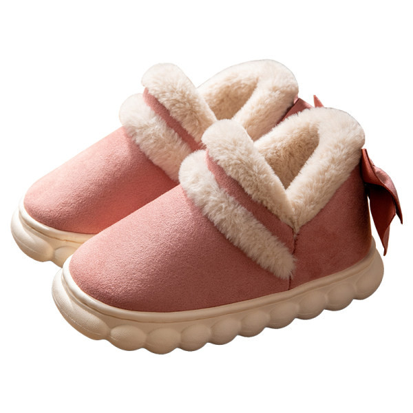 Detské papučky pre dievčatá so stuhou