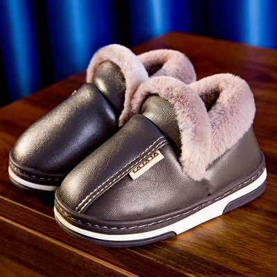 Öko-nahast sisemise kohevusega laste sussid