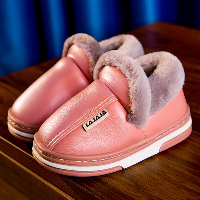 Öko-nahast sisemise kohevusega laste sussid